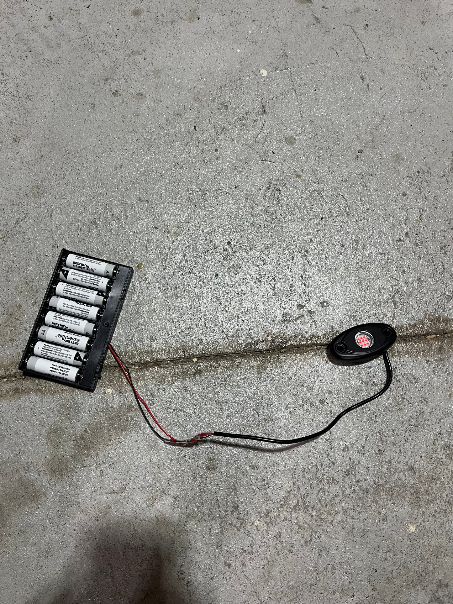 Battery powered rock light (pre-order)