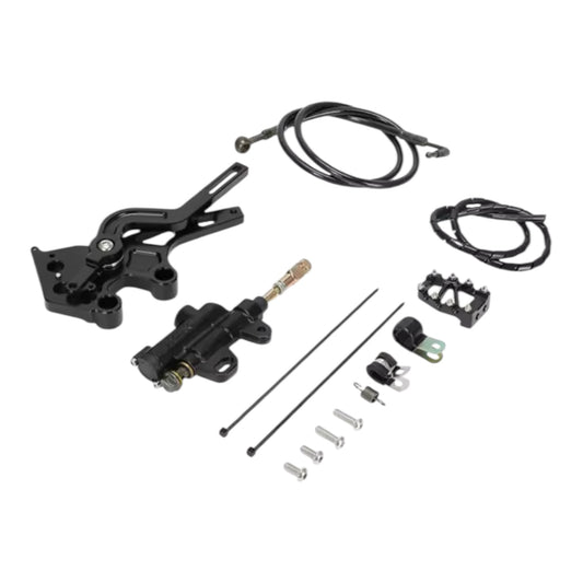 Rear Brake Reservoir Hydraulic Foot Brake Pedal Lever + Brake Hose Kit fits Talaria mx3 and mx4 (Pre-Order)