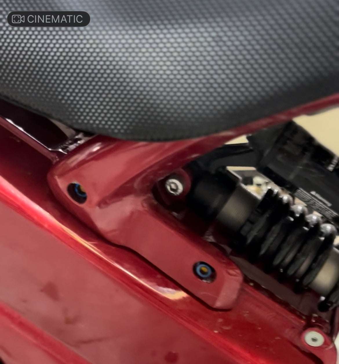 Titanium Subframe Bolt Kit for Talaria X3 — 4-Piece (Pre-Order)