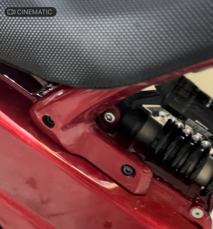 Titanium Subframe Bolt Kit for Talaria X3 — 4-Piece (Pre-Order)