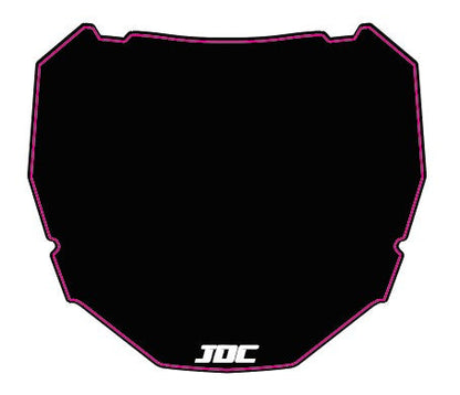 Custom ODI Number Plate Decal